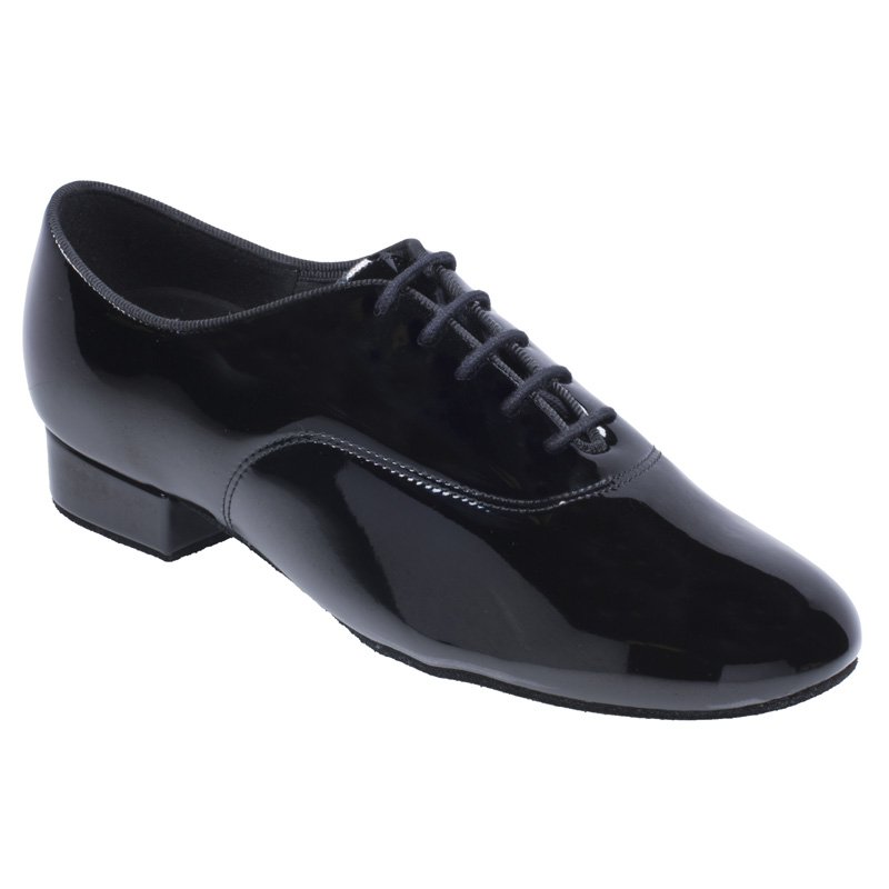 Ray Rose Pine | Black Patent | Black Leather | Standard Ballroom